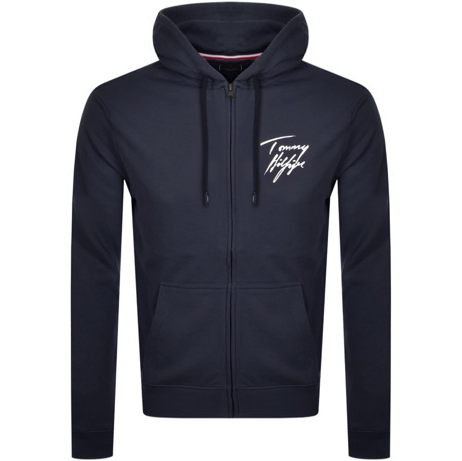 Alternative Image for ProductTommy Hilfiger Full Zip Hoodie Navy1